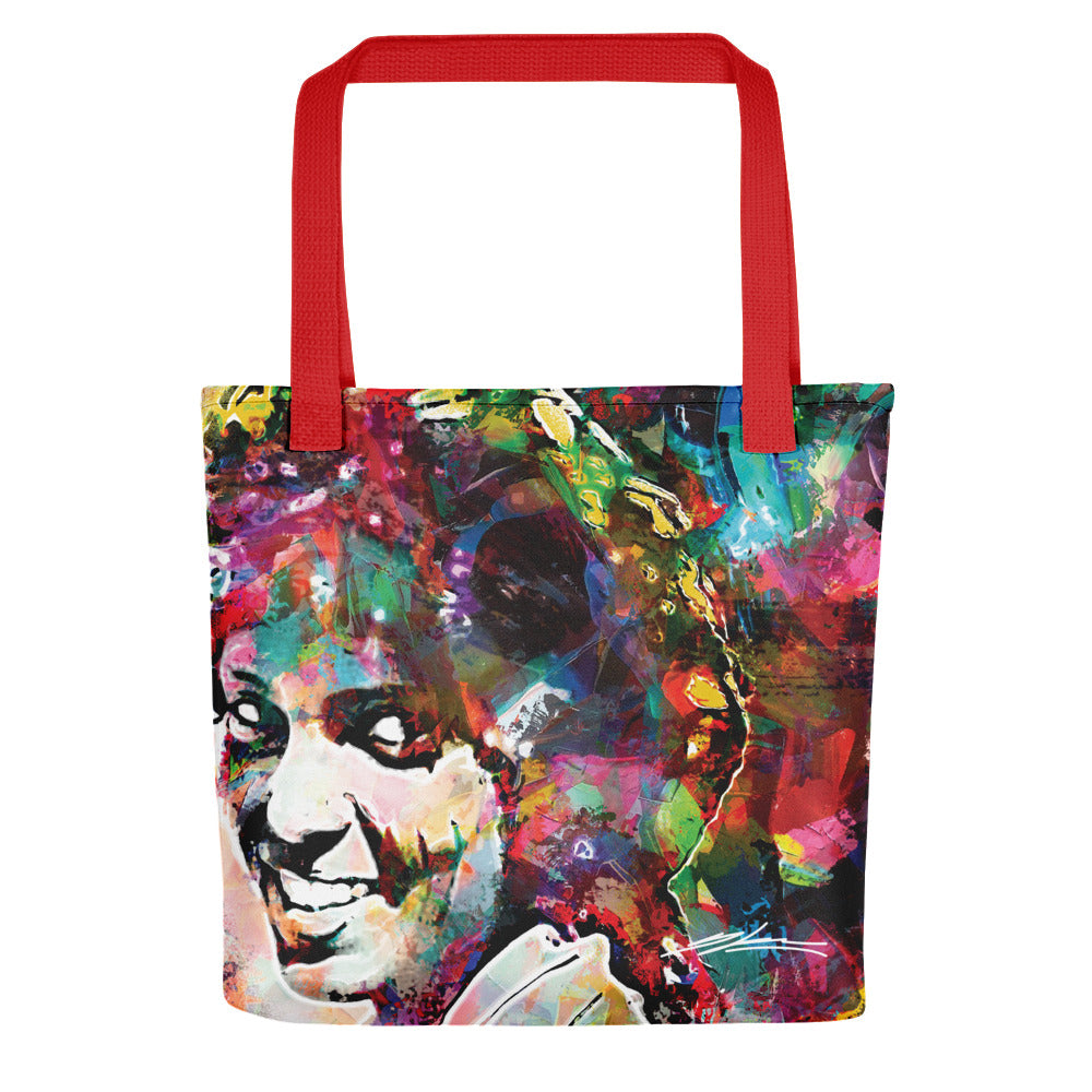 Eastern Smile Tote Bag 15"x15"