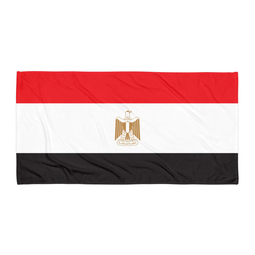 EGYPTIAN FLAG BEACH TOWEL