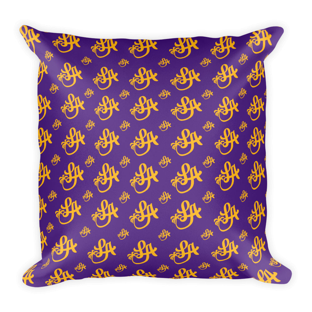 L.A. PURPLE & GOLD PREMIUM SPORTS PILLOWS